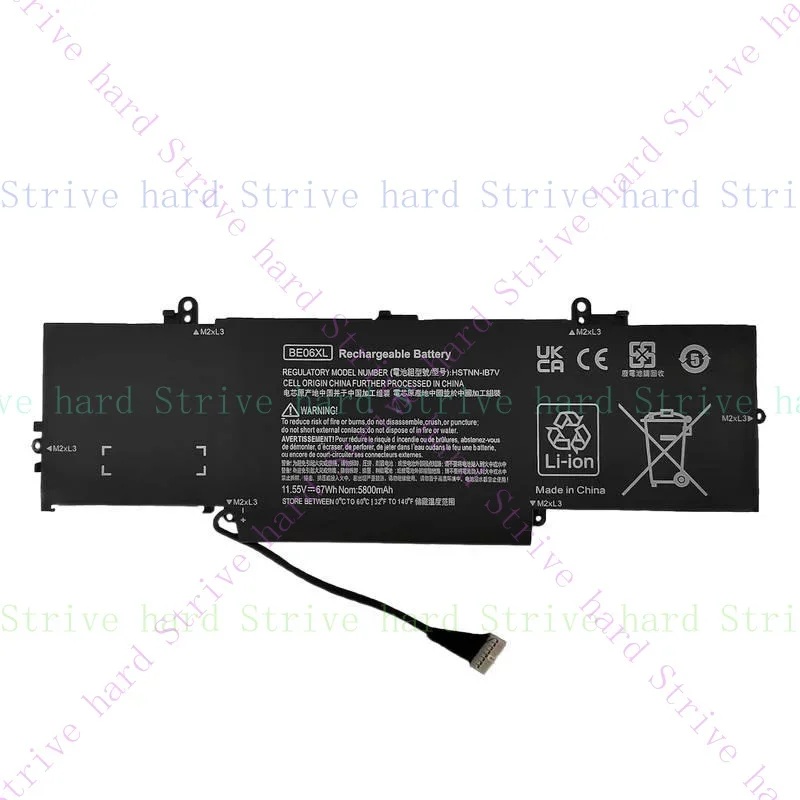 

Новый аккумулятор BE06XL для HP Elitebook 1040 G4 Folio HSTNN-IB7V HSTNN-DB7Y 67 Втч США