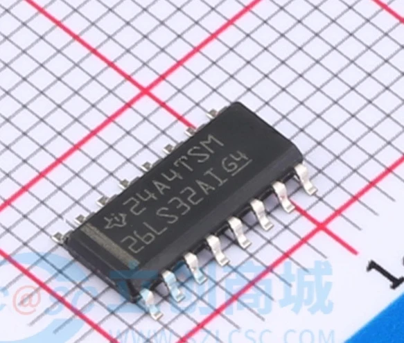 1 PCS/LOTE AM26LS32AIDRG4 AM26LS32AIDR AM26LS32AID AM26LS32 26LS32AI SOIC-16 100% Brand new and original