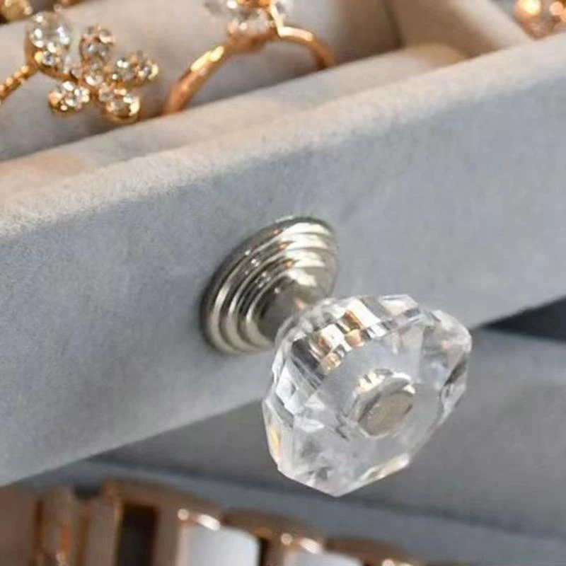 علبة تخزين المجوهرات متعددة الطبقة أساور أساور أقراط أنيقة