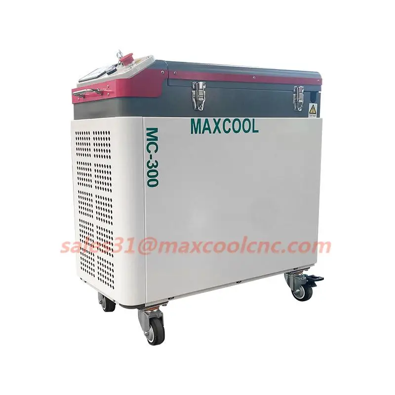 

Mini Type Fiber Laser Cleaning Machine Max Raycus JPT 100W 200W 300W Paint Rust Oil Laser Cleaner with Water Cooling