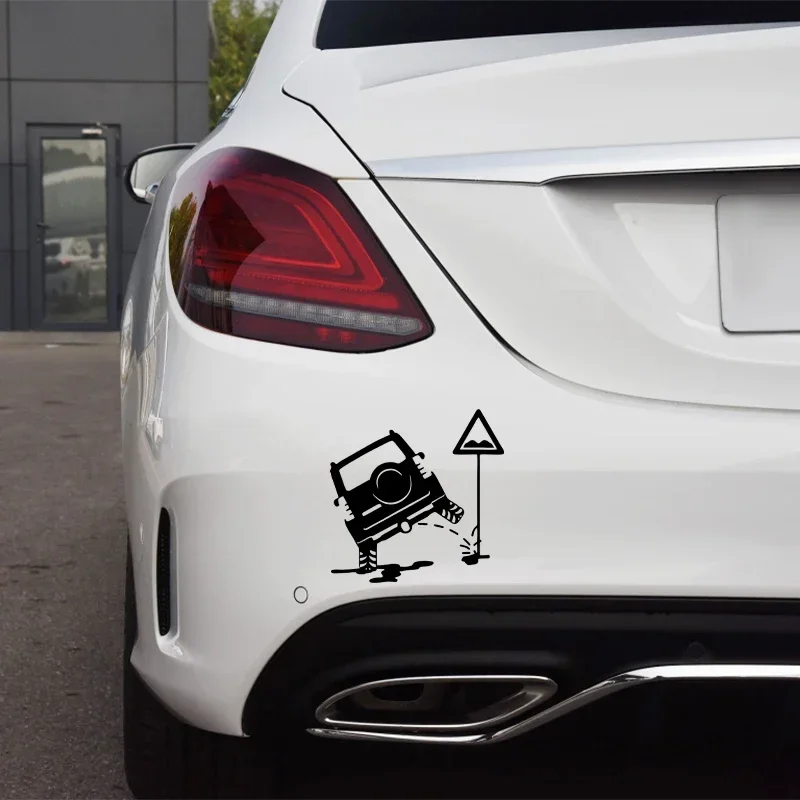 

Funny Car Sticker Creative Decals for Jeep Is Peeing Auto Stickers,15cm*15cm