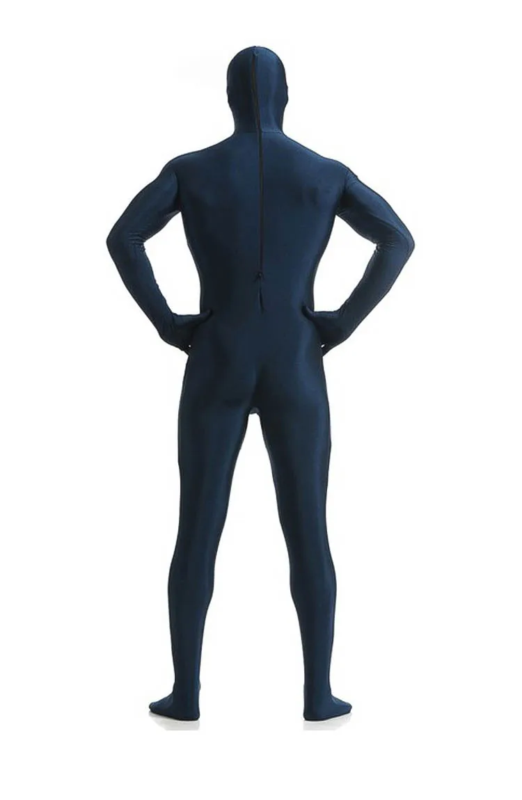 Spandex Zentai Fato de dança masculino, calças justas de segunda pele, macacão adulto, trajes de Halloween, trajes cosplay, corpo inteiro, novidade