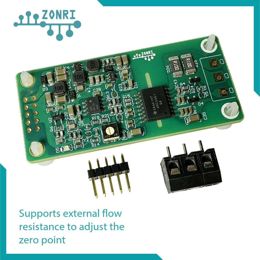 AMC3301 High Precision Isolated Current Sense Module, ±50mV Input, Single Polarity Output, External Shunt, 5kV Isolation