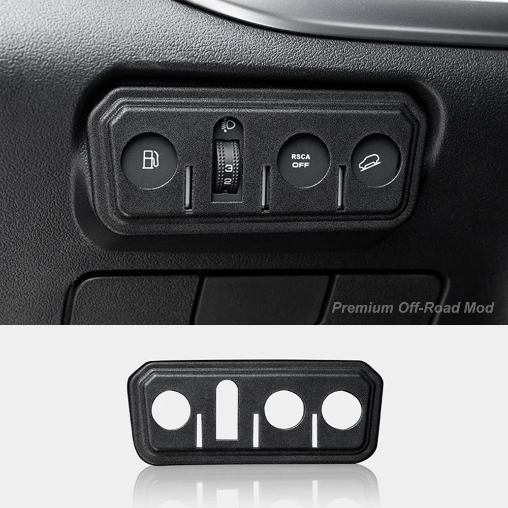 For 2023-2026 Tank 400 Hi4t/Z Fuel Tank Switch Anti-Touch Panel Modification Accessory Car Decoration Sticker