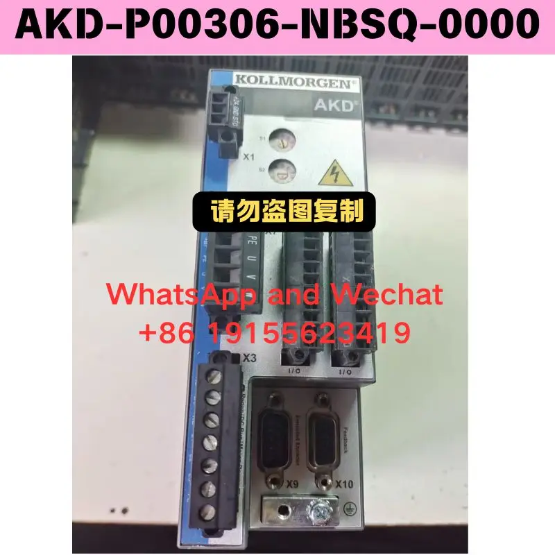 Used AKD-P00306-NBSQ-0000 Driver Functional test OK