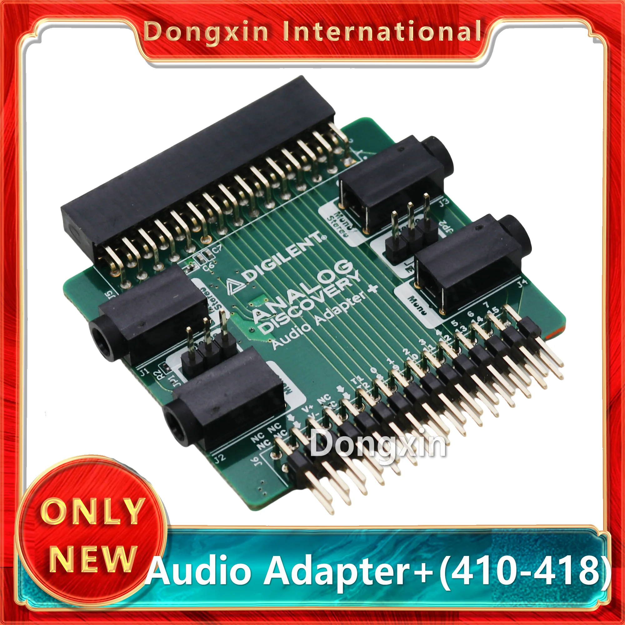 

Оригинальный аудиоадаптер (410-418) тестовый аксессуар, аудиоадаптер, Digilent