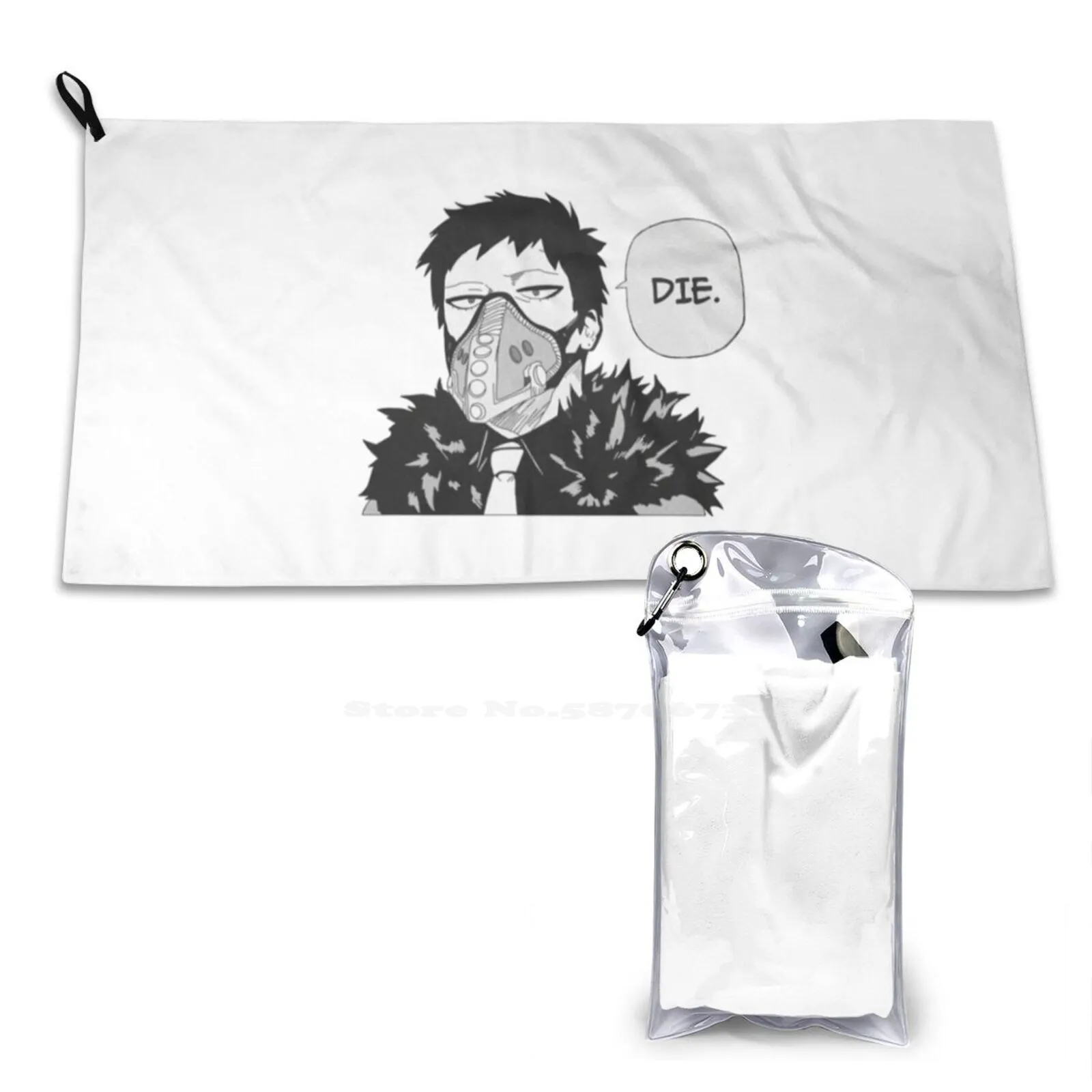 Overhaul Mha Personalized Soft Shower Quick Dry Towel Anime Manga Boku No Hero Academia Kai Chisaki Overhaul Alter