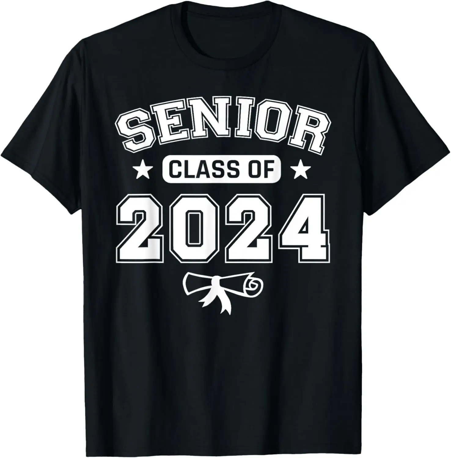 Senior Class of 2024 Graduation First Day Of School College T-Shirt