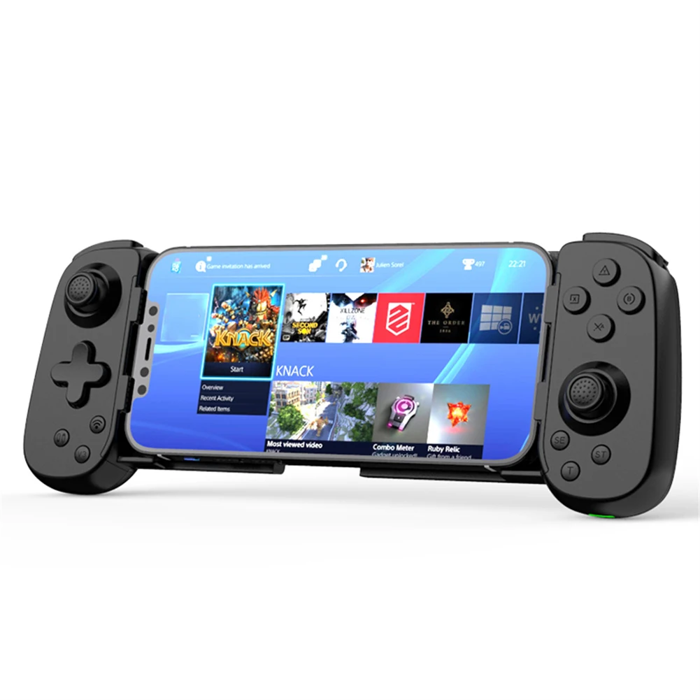 D6 Wireless Bluetooth Stretching Extendable Gaming Handle Controller Joystick Pad For IPhone Android Gamepad Joystick