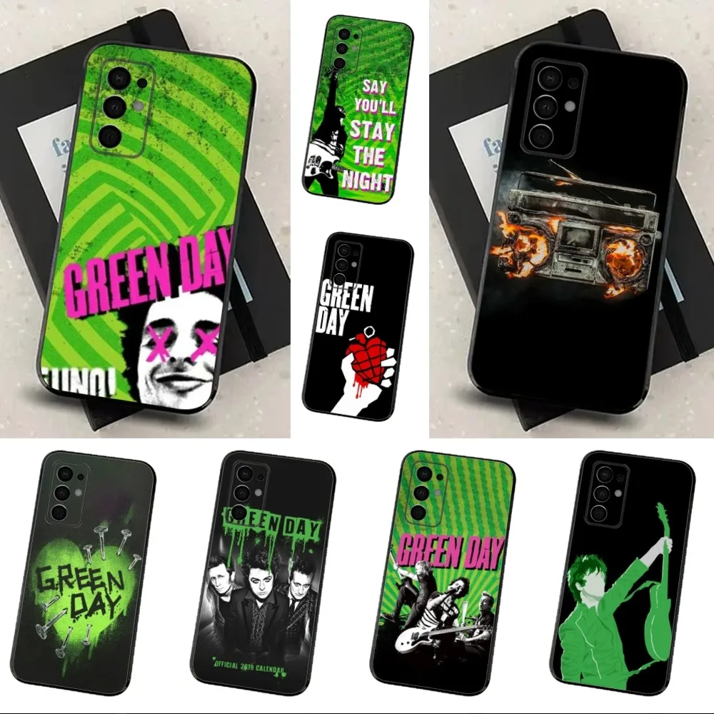 Band G-Greens D-Day-ES Phone Case For Samsung Galaxy A91,A80,A73,A72 ,A71,A53A52,A32 ,A31A22,A21s,A20,Black Cover