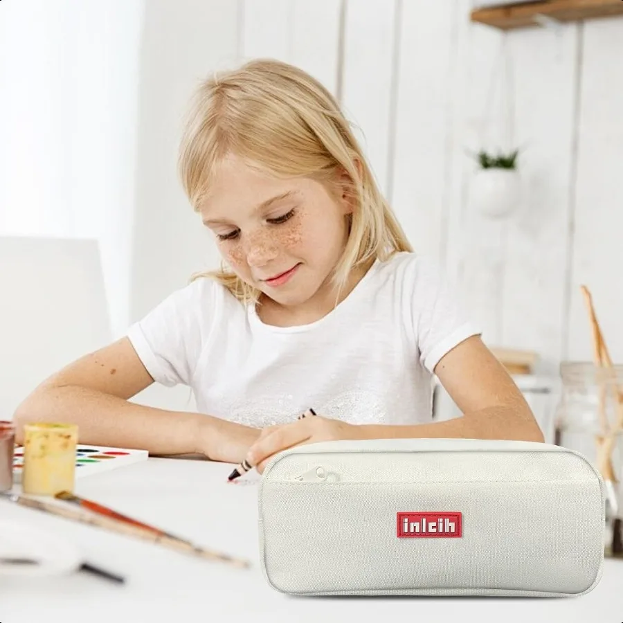 Pencil Case Large Capacity pencil pouch cute pencil case stationery plies pencil bags School plies for Student Teen Girs Boys w