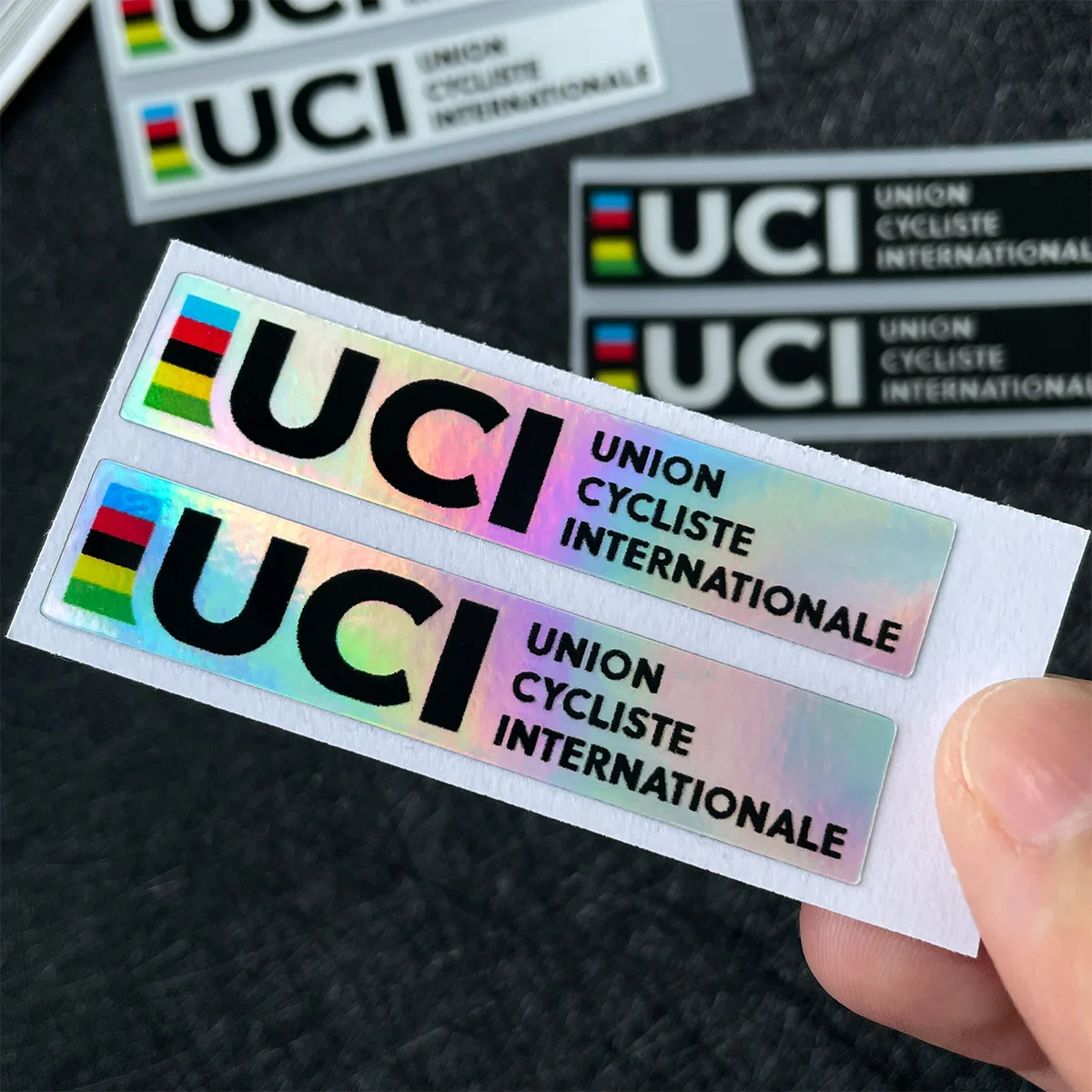 2Pcs UCI Style Reflective Lase - Mountain Biking Uci ulasan dan harga