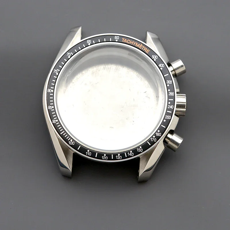 40mm Men's Watch Stainless Steel Case Multi-functional Men Luxury Suitable For Speed master VK63 VK64 Quartz Movement Gift