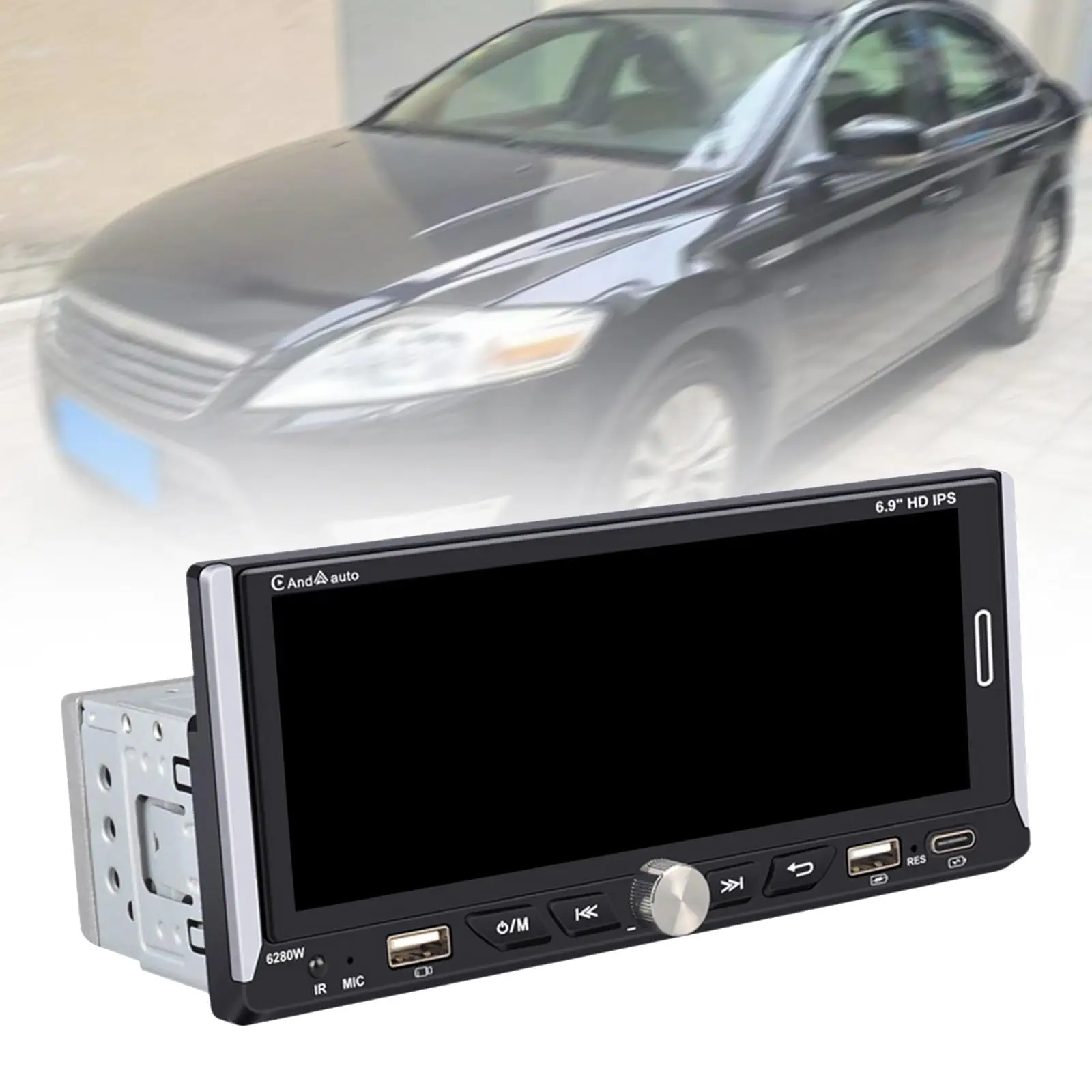 Car Stereo 1280x480 Resolution High Definition 1080P Automobile Media Player