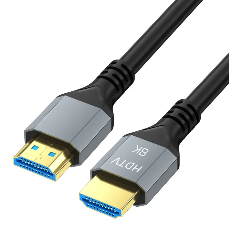 8K HDMI 2.1 Cable 4K@120Hz 8K@60Hz HDR10+ 48Gbps High Speed Video Audio HDMI Digital Cord For PC Laptop Projector TV Box PS5