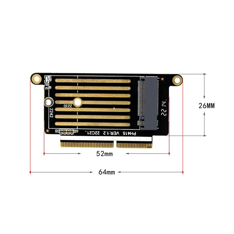 

2X A1708 SSD Adapter Nvme PCI Express PCIE To NGFF M2 SSD Adapter Card M.2 SSD For Pro Retina 13 Inch 2016 2017