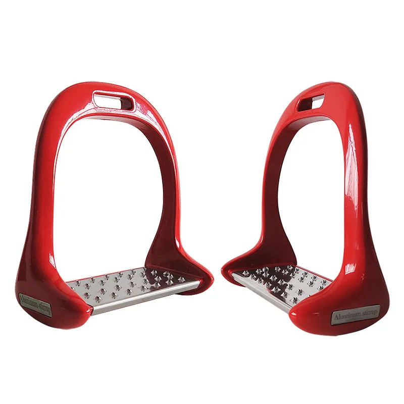 

Lightweight Non-Slip Aluminum Horse Racing Stirrups, New Arrival Equestrian Gear