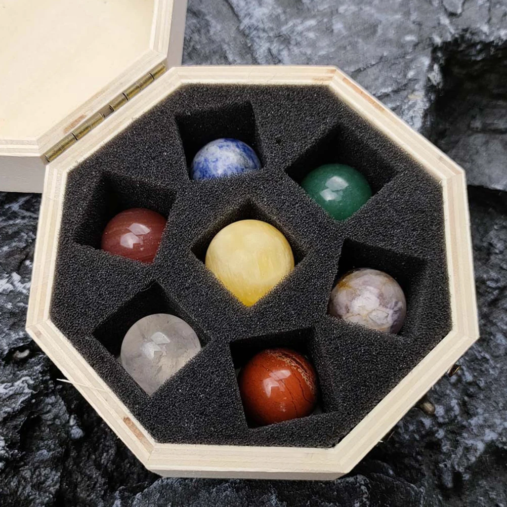 

1 комплект, коллекция круглых хрустальных камней, полированные декоративные кабошоны, домашний декор, многофункциональный каменный орнамент