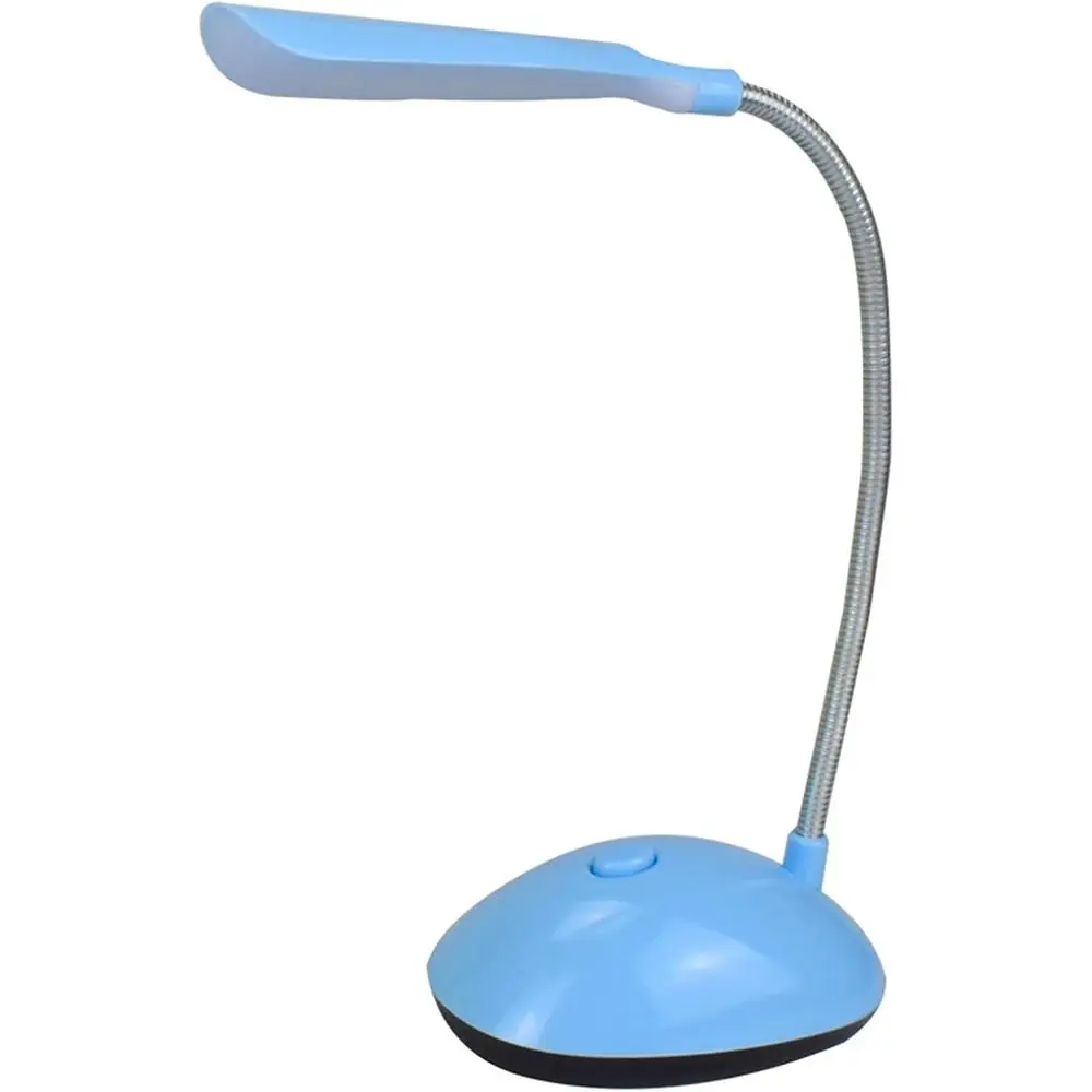 Portable Table Light Lightweight and Bright Battery Powered LED Desk Lamp White Illumination Night Light for Office Dorm Bedroom