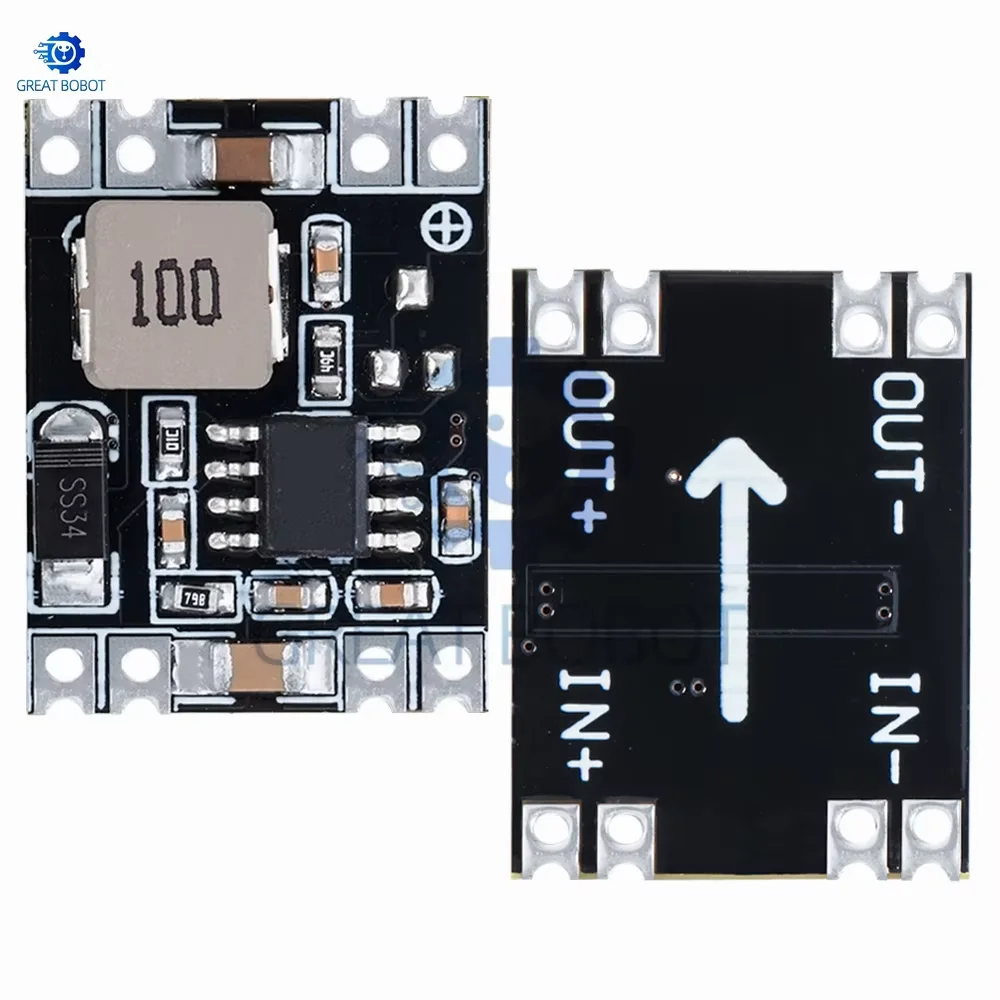 1pcs BS Power Module: Adjustable MP1584EN DC - DC 3A Step - Down, Compatible with 12V, 9V, 5V, 3V & 24V Inputs