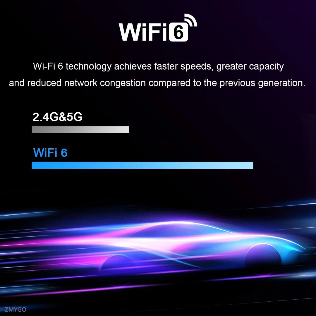 Smart wifi6 TV Box Android 14 4K H618 Receiver Convert TV to Portable Smart Home WiFi6 BT5 2025 8K All Streaming Media Device