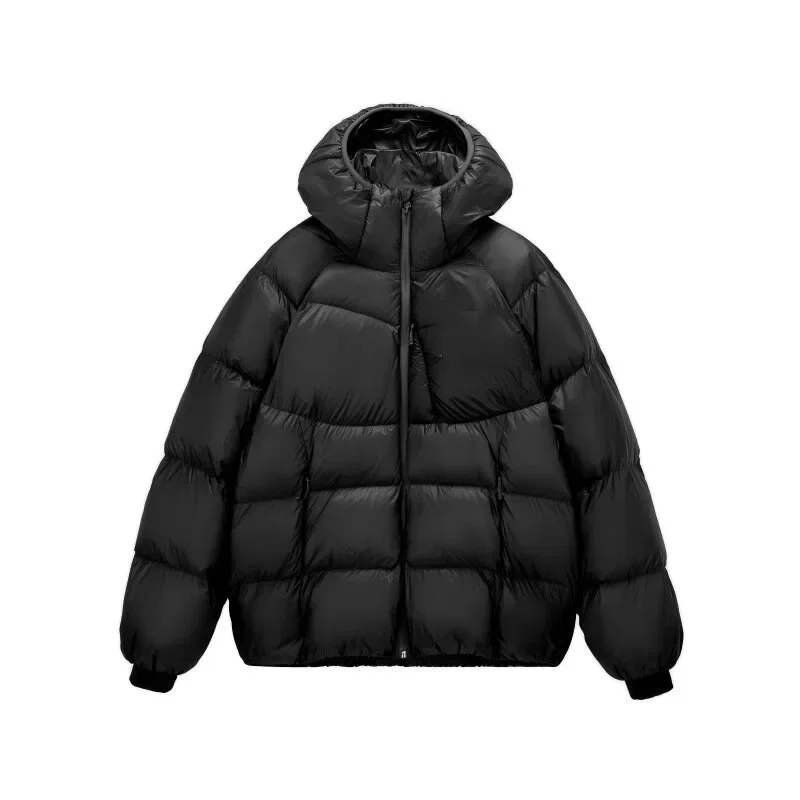 The Coat Is Trendy Men's and Women's Loose Hooded Short Puff Cotton Clothes Are Casual and Warm Not Bloated Autumn and Winter