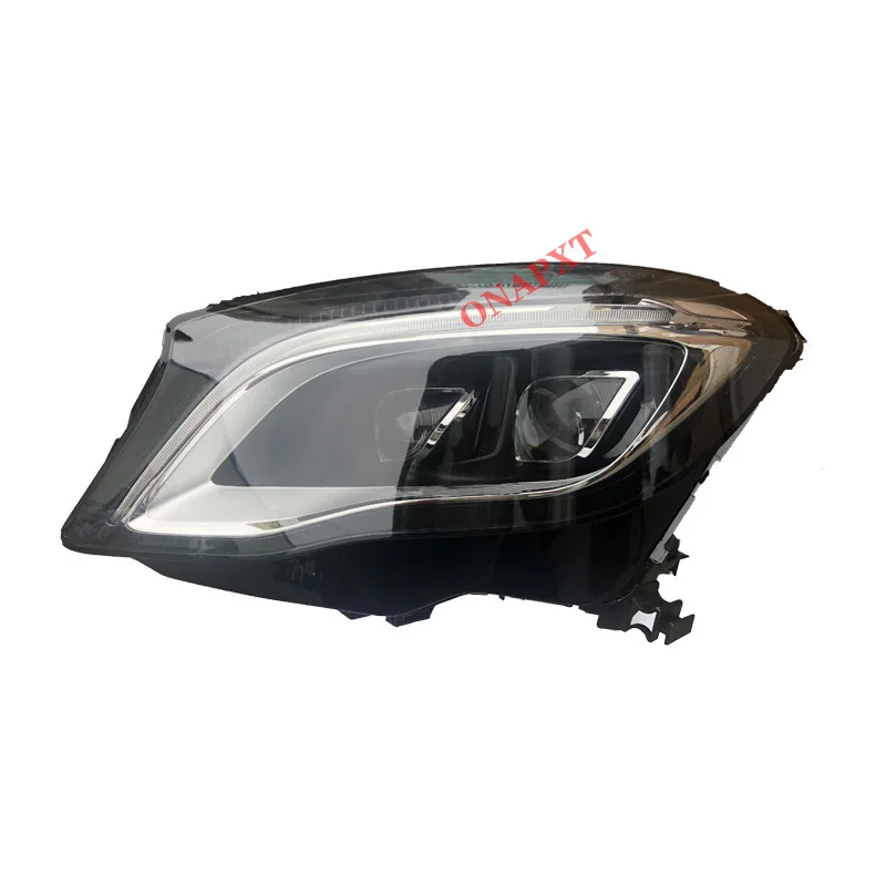 Turn Signal Flashlight Head Lamp Car Front LED Headlight Assembly Daytime Running Lamp For Benz GLA W156 2017-2020