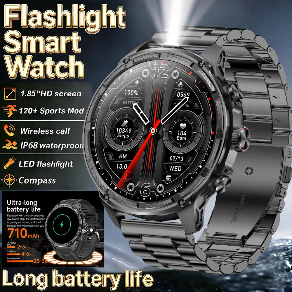 

2026 New Fashion Smart Watch Women Heart Rate Sports Fitness Tracker IP68 Waterproof Bluetooth Call Smartwatch Men Android iOS