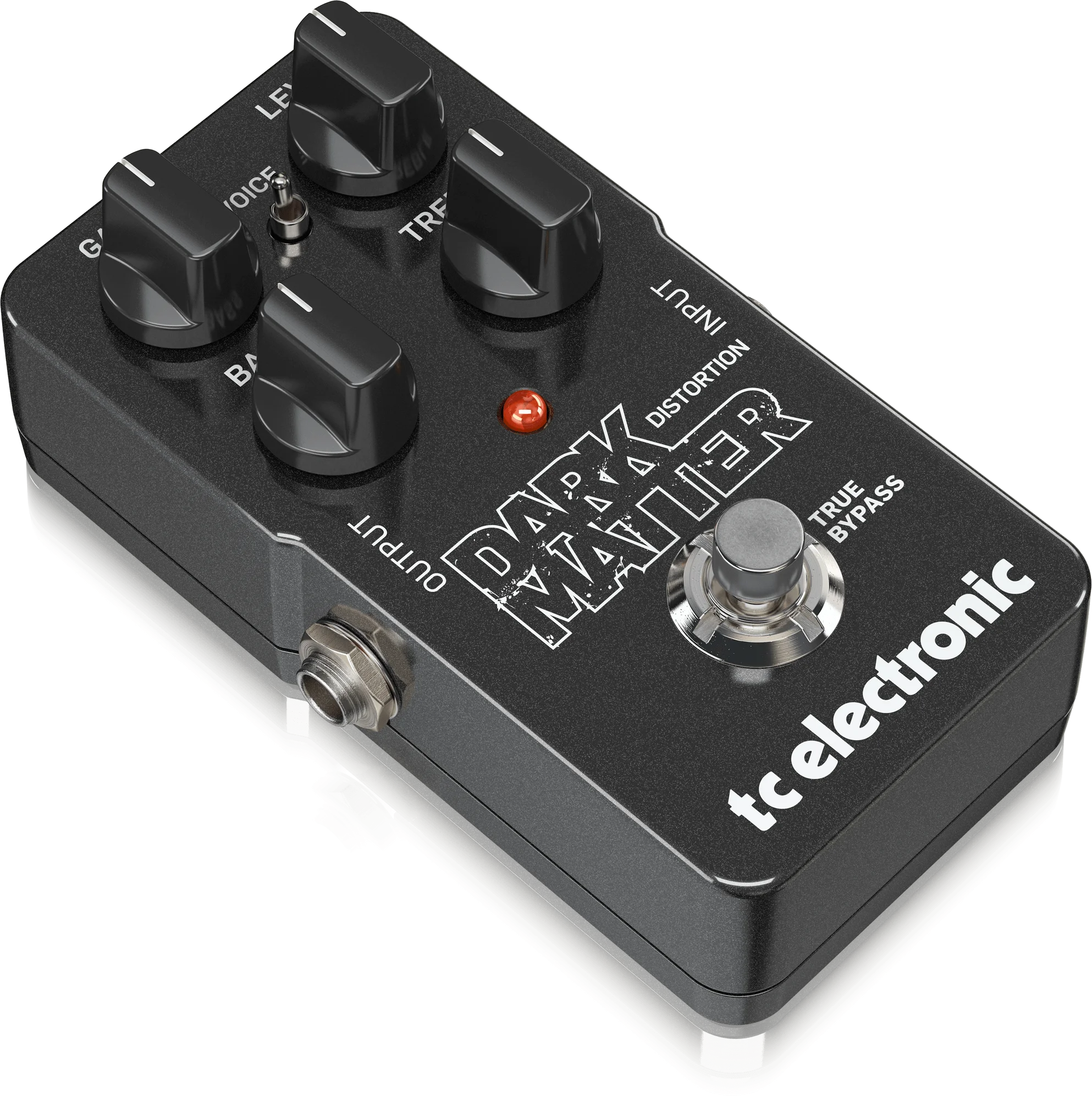 Tc Electronic Dark Matter Phenomenal Distortion Pedal With Extreme Dynamic Range,two-band Eq And Voicing Switch