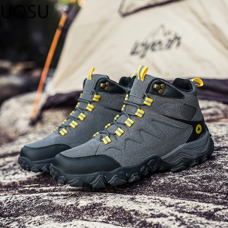 Man Sneakers Four Seasons New Style Men's Sports Sneakers Beautiful Fashionable Men Climbing Boots Trendy All-match Young Cool