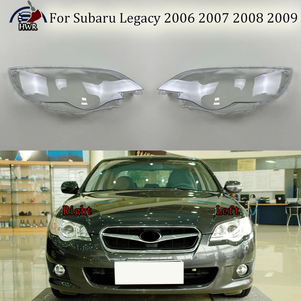 

Headlamp Cover Headlight Shell Transparent Lens Plexiglass Replace Original Lampshade For Subaru Legacy 2006 2007 2008 2009