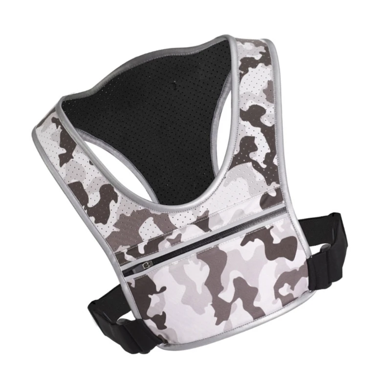 Q39E Adjustable Shoulder Strap Sports Bag with 500ml Water Bottle Pocket for Outdoor