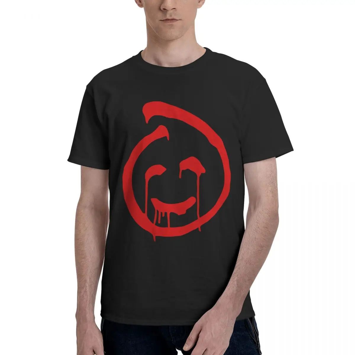 

THE MENTALIST RED JOHN, повседневный дышащий удобный мужской топ из 100% хлопка, новые топы и футболки, мужская футболка