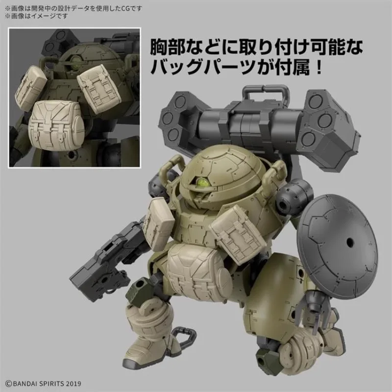 Bandai Original véritable 30MM 1/144 BEXM-6 I 30 Minutes Missions 1/144 modèles d'assemblage jouet figurines d'action Anime cadeau d'anniversaire