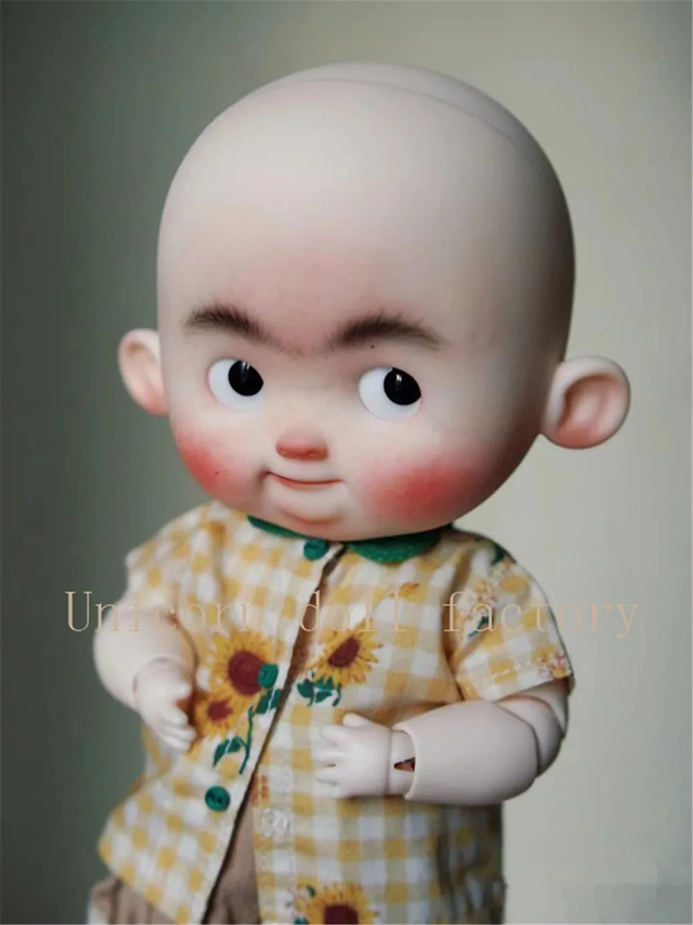 New BJD 1/8 Ears JOSH Doll Big Head material DIY accessories Children's Doll Toy Girl Gift Free shipping from stock