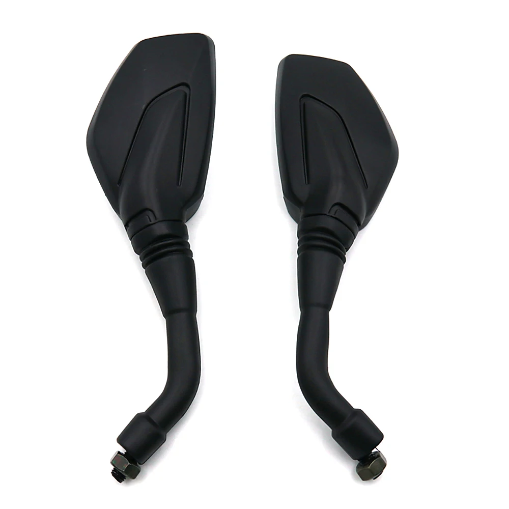 Universal Motorcycle Rearview Mirrors Side Mirrors Black For Yamaha Aerox 50 155 bws 100 125 Vino Jog BWS Mio Kymco Downtown