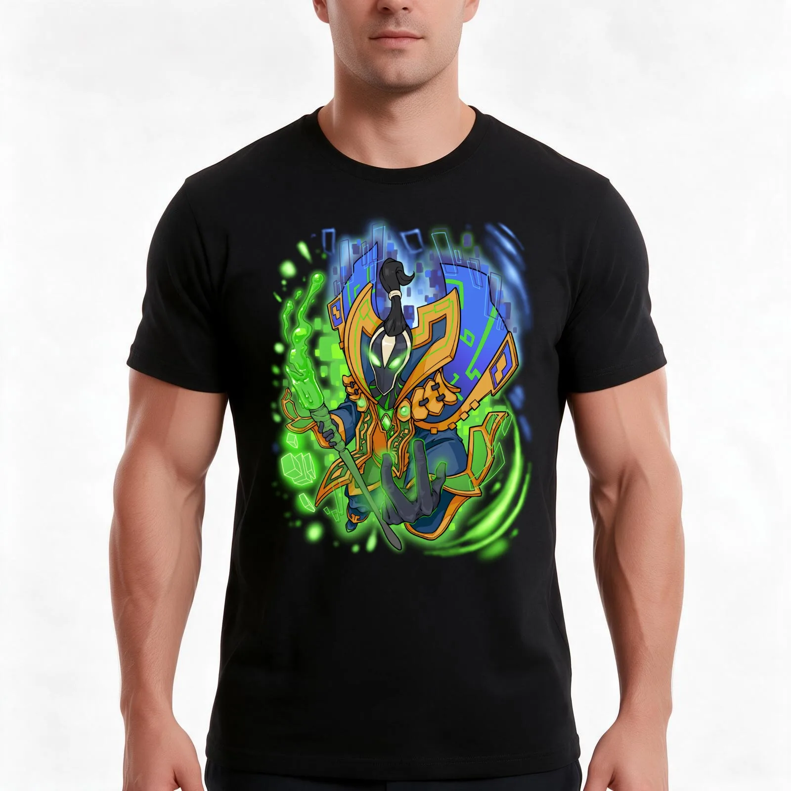 Rubick - Grand Magus T-Shirt Summer Casual Cotton Tee Oversized Streetwear Tops Vintage Graphic Print Loose Fit Short Sleeve