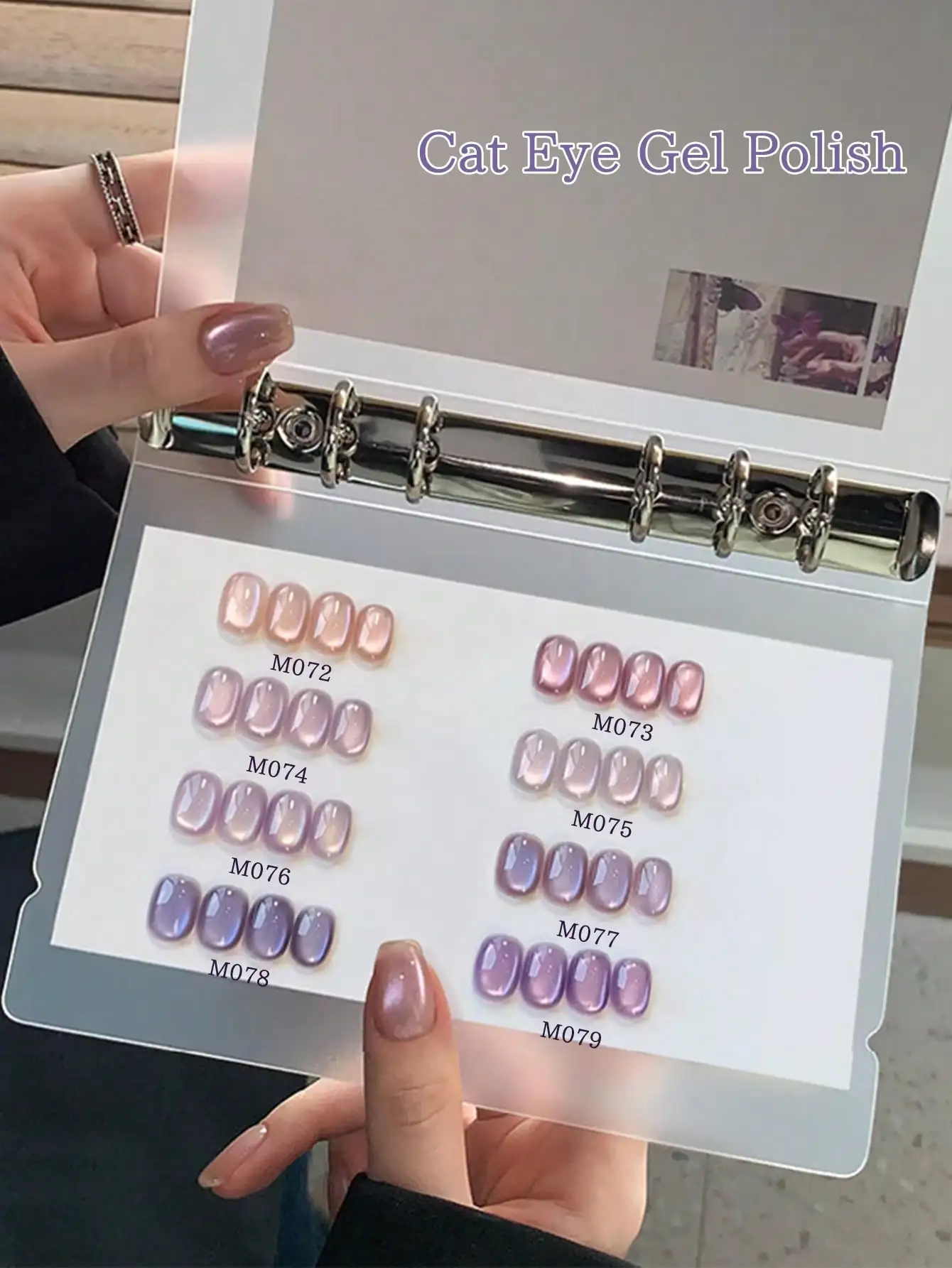 XEIJAYI 8-color optional 10ml purple cat's eye nail gel semi permanent nail art immersion UV LED nail salon DIY nail gel