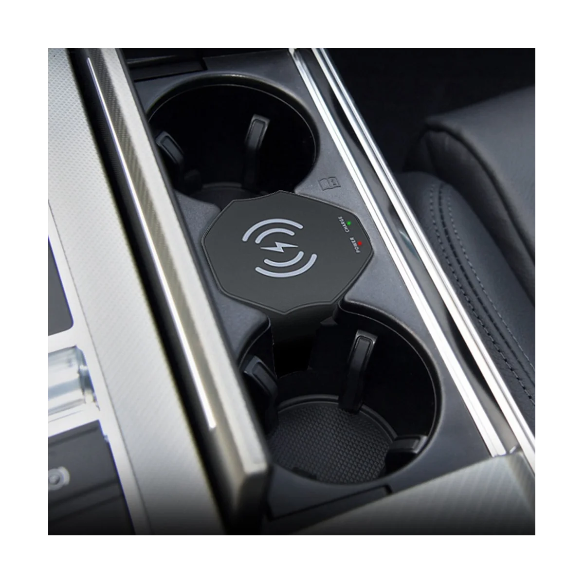 Wireless Charger for Audi A6 A7 S6 S7 C8 2019-2023 Cigarette Lighter Car Charger 15W Car Mobile Phone QI Fast Charging