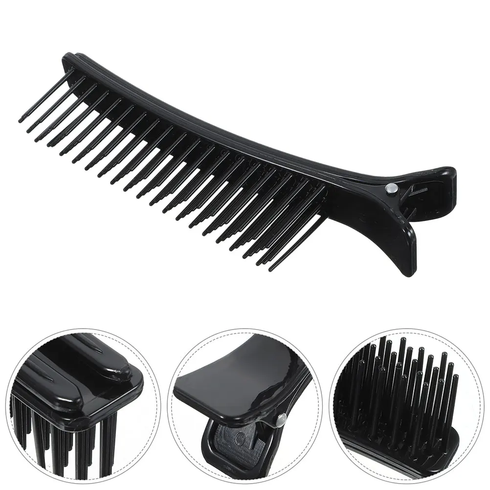 

2pcs Professional Hair Styling Clips Salon Sectioning Tools Durable Plastic Hair Clamps for Dyeing Haircuts Curl Multilayer