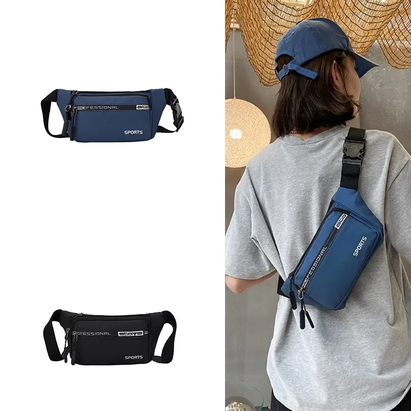 

Hip Men For Chest Rig Women Waist Belt Pouch Pack Canvas Sports Crossbody Outdoor Fanny Bum Bag Sling Running Bag Waterproof