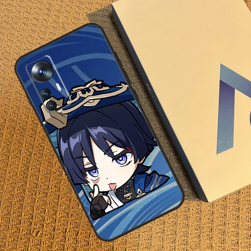 Genshin Impact Wanderer Case For Xiaomi 13 12 11 Lite 11T 12T Pro Cover For POCO F5 X3 X4 X5 Pro F3 F4 GT M5 M5s