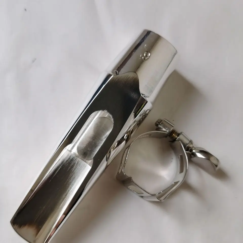 

Jazz Alto Silver Plated Mouthpiece Size 5-9 Saxophone Accessories