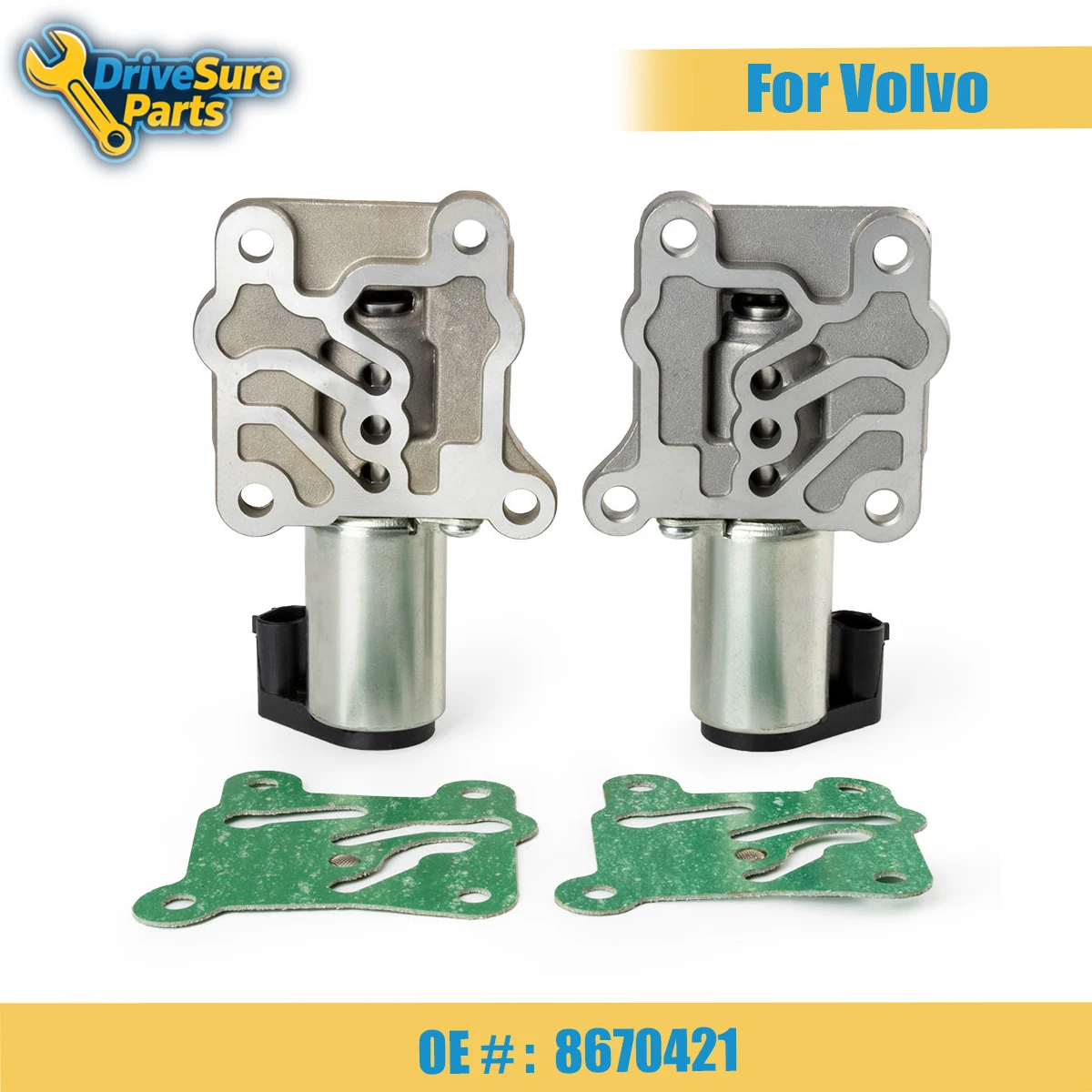 

8670421 8670422 Intake Exhaust Camshaft Solenoid VVT Valve For Volvo C70 S60 S80 V70 V70XC 36002145 36002146 36002685 36002686
