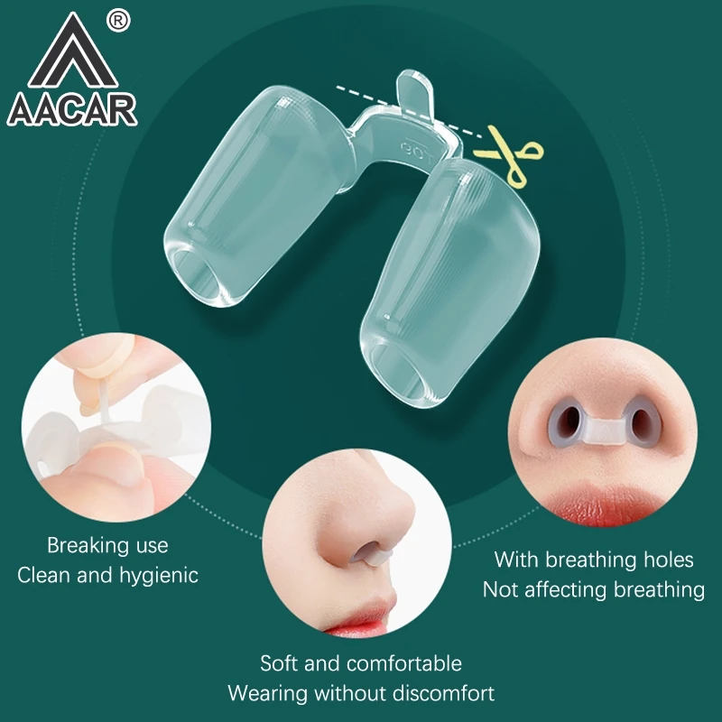 Postoperative Rhinoplasty Nostril Support Silicone Shaping Crooked Nose Correction Fixator Silica Gel Nose Clip