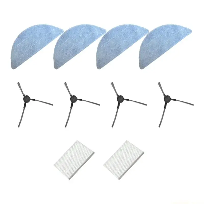 D0AB Finish Vacuum Replacement Set Highlighting Permanent Brushes and Cloths