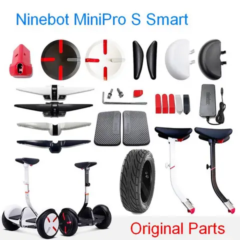 기존 Ninebot MiniPro S 스마트 예비 부품 메인 프레임 풋 패드 컨트롤러 Segway Ninebot 밸런스 스쿠터 용 액슬 휠 커버