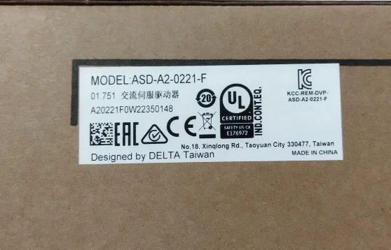 Delta DELTA ASD-A2-0221-F New Original Genuine Delta Servo Drive In Stock