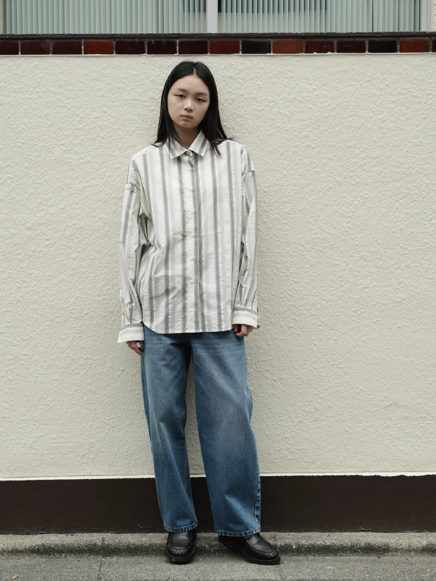 

Teinein Box ape irt Women's Loose Fit Cotton Long Sve Original Design Spring 2026 Faion Ladies Premium Clothing