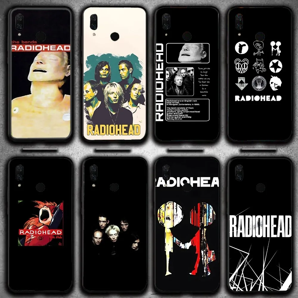 Rock Band R-radioheadser Phone Case For Xiaomi 11 Redmi Note 11 5G 8T 9A 9 10T Note8Pro Note9 12SUltra Black Case